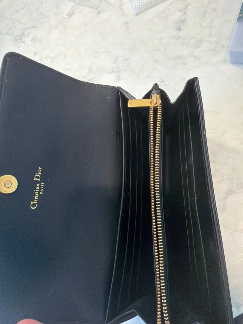 Christian Dior Leather Wallet